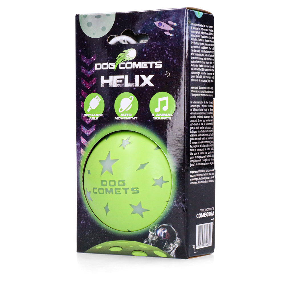Les Dog Comets Helix Vert pour Chien