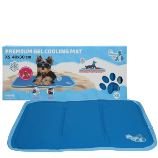 Tapis de refroidissement en gel premium CoolPets XS 40x30cm pour chiens