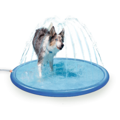 Coolpets Tapis Arroseur Splash S 100 cm: Rafraîchissement pour Chien
