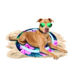 Tapis Rafraîchissant CoolPets Premium Tropical pour Chiens