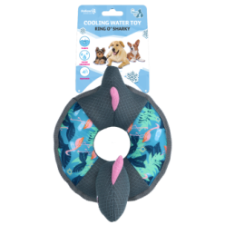 Anneau CoolPets O' Sharky Flamant - Jouet pour Chien Fun et Coloré