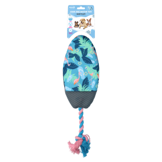 CoolPets Flamant Surf's Up - Jouet pour Chien de 1 st (54x12x2.5 cm)