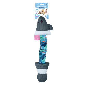 CoolPets Tire-moi! Flamant Fishy - Jouet pour chien amusant