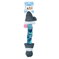 CoolPets Tire-moi! Flamant Fishy - Jouet pour chien amusant
