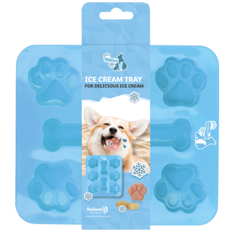 Plateau de mélange de glaçons pour chien CoolPets - Rafraîchissez votre ami à quatre pattes!