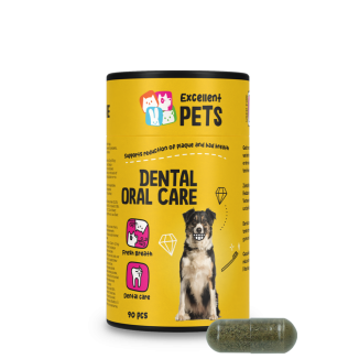 Capsules de Soin Bucco-Dentaire Excellent Pets 90 pcs