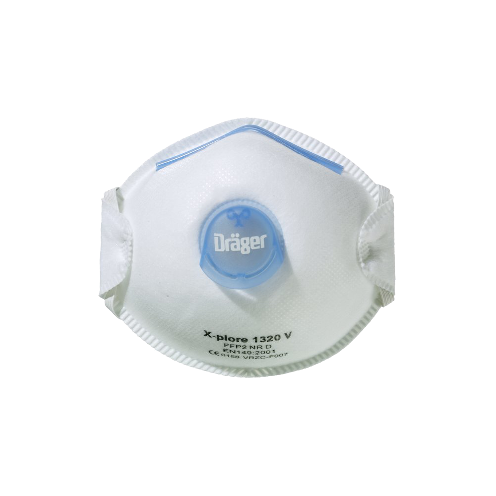 Masque Dräger X-plore 1320 FFP2 V - Protection et Confort