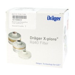 Filtre Dräger RD 40 A2-P3 - Protection maximale pour écurie et terrain