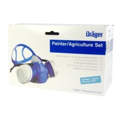 Kit Dräger X-plore 3300 Combiset A2-P3 pour Écurie et Terrain