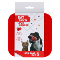 Duo de tapis à lécher pour chien et chat - Eat Slow Live Longer