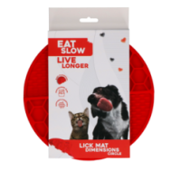 Tapis à Léchage Eat Slow Live Longer pour Chiens