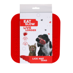 Eat Slow Tapis Laper Quad - Tapis Léchage Quatre Zones Chien