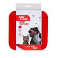 Eat Slow Tapis Laper Quad - Tapis Léchage Quatre Zones Chien