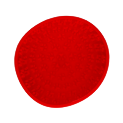 Tapis anti-glouton pour chien Eat Slow Live Longer - Rouge