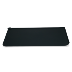 Tapis Anti-Débordement Eat Slow Live Longer S Gris - Préservez l'heure du repas de votre chien