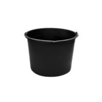 Seau gradué 12 L: Pratique pour Écurie et Terrain
