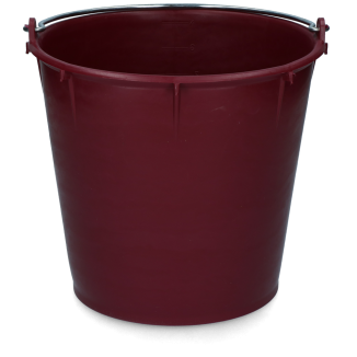 Seau 7 l avec poignée Bourgogne Vplast - Pratique et élégant