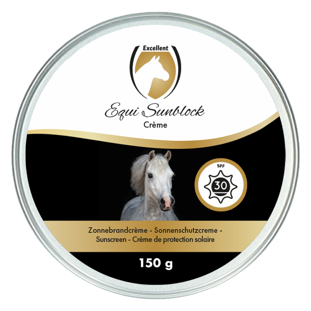 Excellente Crème Solaire pour Chevaux SPF 30 - 150 | Professionnel