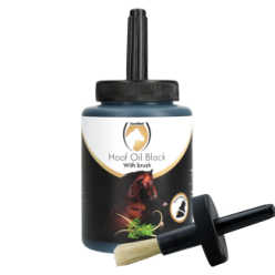Huile pour Sabots Noire Excellent 500 ml avec pinceau