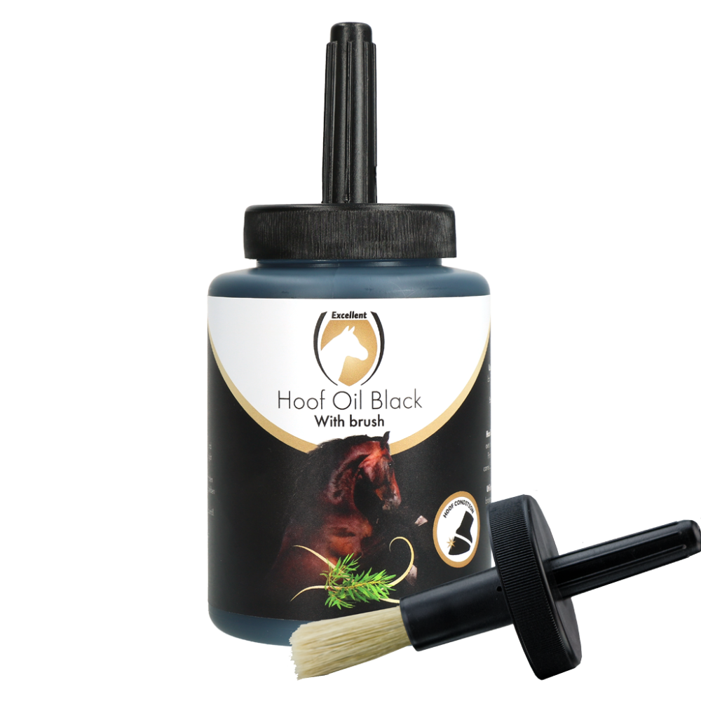 Huile pour Sabots Noire Excellent (avec pinceau) 5 | Professionnel