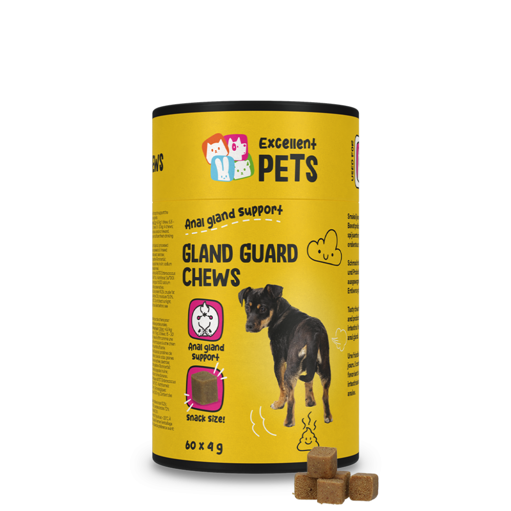 Délicieuses friandises glandulaires Excellent Pets pour chiens