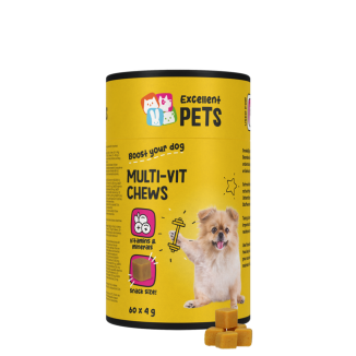 Délices vitaminés pour chiens de Excellent Pets - 60 Friandises