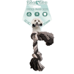 Dentaire Floss Toss - Nettoyage Efficace pour Chien