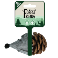 Souris Gris Amis de la Forêt 12x8x5 cm - Marque Forest Friends