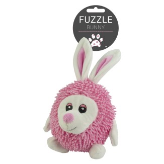 Jouet pour chien Fuzzle avec couineur Lapin 14x14x14 cm