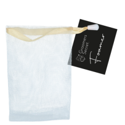 Le sac de mousse de barre de shampoing pour chiens Groomers Secret