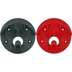 Porte-bride et licol noir Vplast 13x13x5 cm