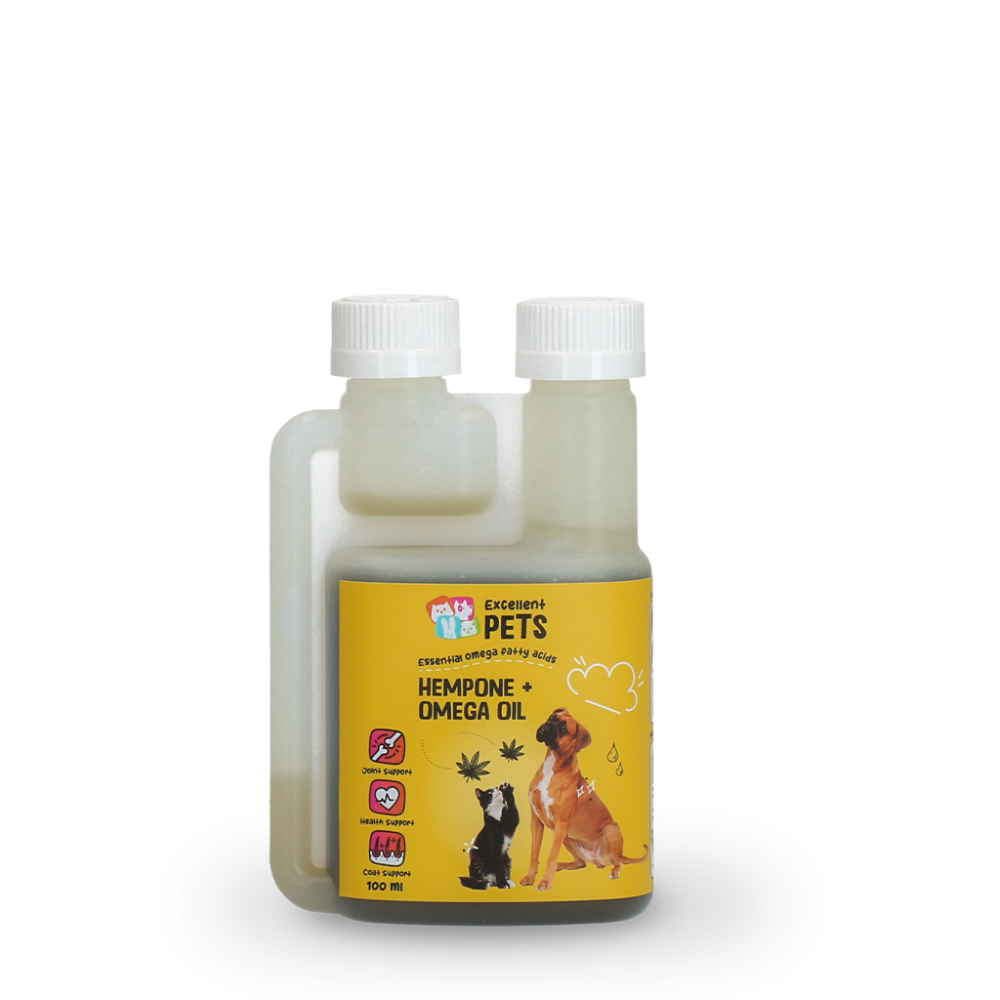 Excellent Pets HempOne + Huile Omega 100 ml pour chiens