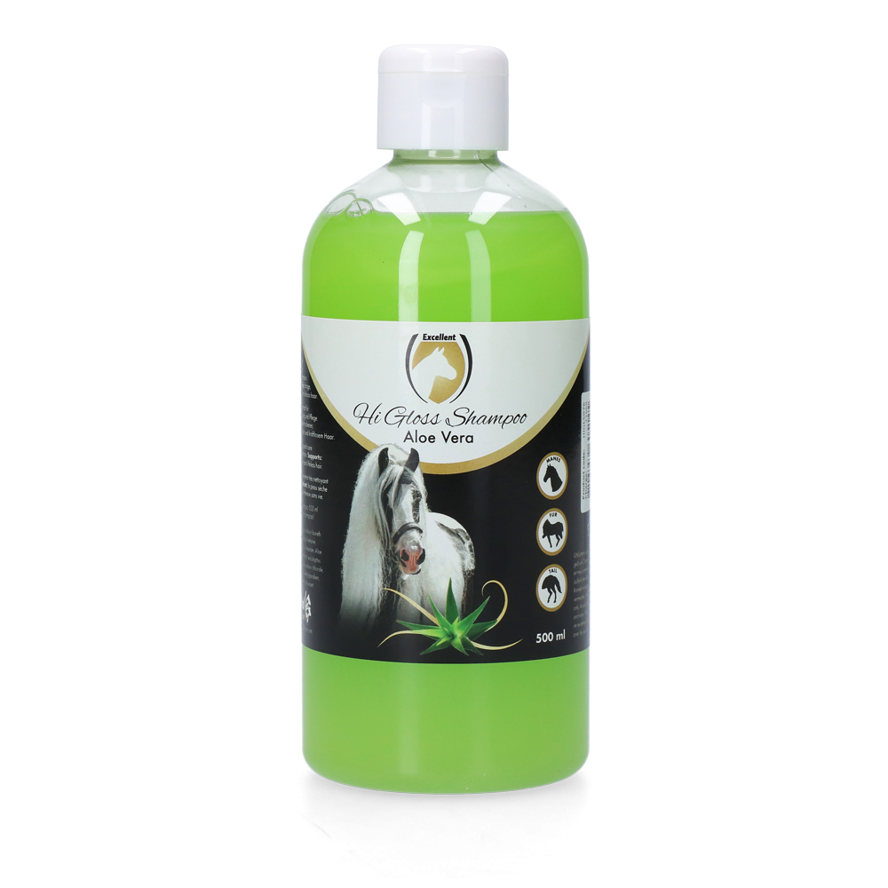 Shampooing Brillant pour Chevaux à l'Aloe Vera 500 ml par Excellent Horse