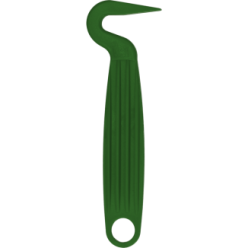 Décrottoir en plastique vert Vplast 13.5x2.8x1.6 cm