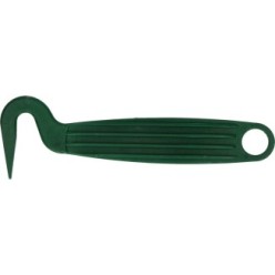 Décrottoir en plastique vert Vplast 13.5x2.8x1.6 cm