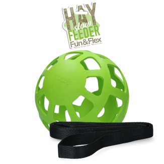 Mangeoire à foin Fun & Flex Green pour Cheval