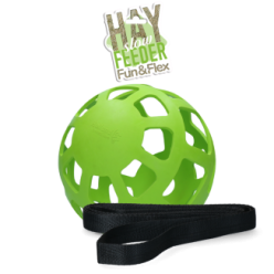 Mangeoire à foin Fun & Flex Green pour Cheval