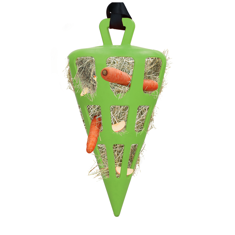Foin Ralentisseur Fun & Flex Carotte Verte Hay Slow Feeder