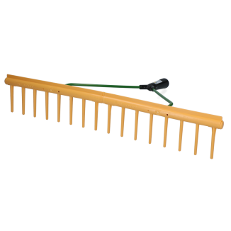 Rateau à foin avec bord lissant 64 cm, 16 dents | Professionnel