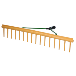 Rateau à foin de qualité avec bord lissant - Idéal pour votre cheval