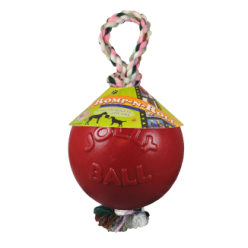 Jolly Romp-n-Roll - Balle Corde Increvable Polyvalent Chien