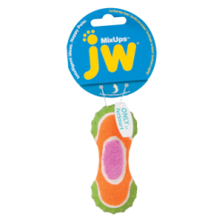 Haltère nervurée pour chien JW Mixups S - 10 cm