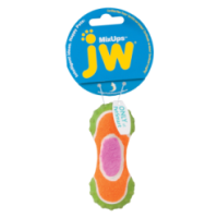 Haltère nervurée pour chien JW Mixups S - 10 cm