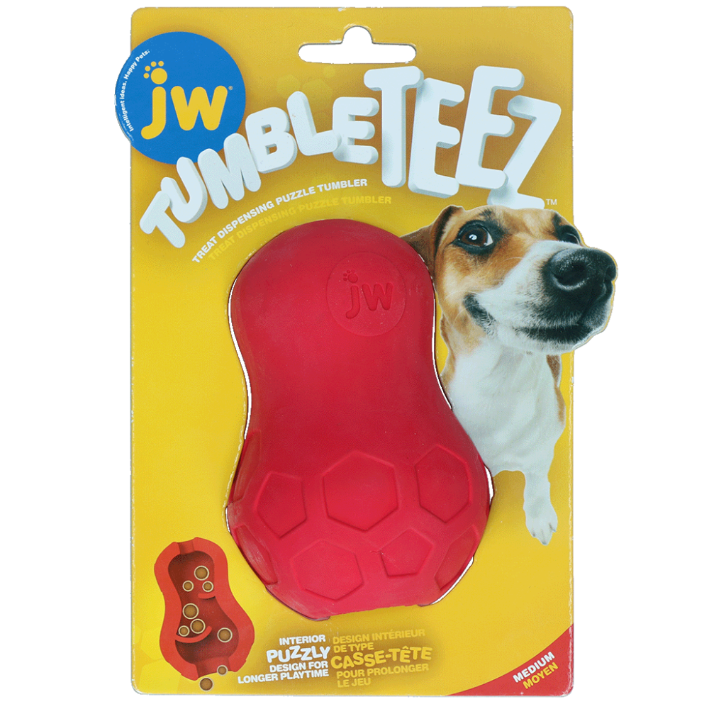 JW Tumble Teez - Distributeur Friandises Culbuto Chien