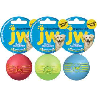 Nouveau JW iSqueak Ball S - 5 cm pour Chien