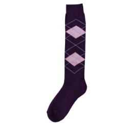 Chaussette d'équitation RE lilas/rose 43-46 - Confort et style pour les cavaliers