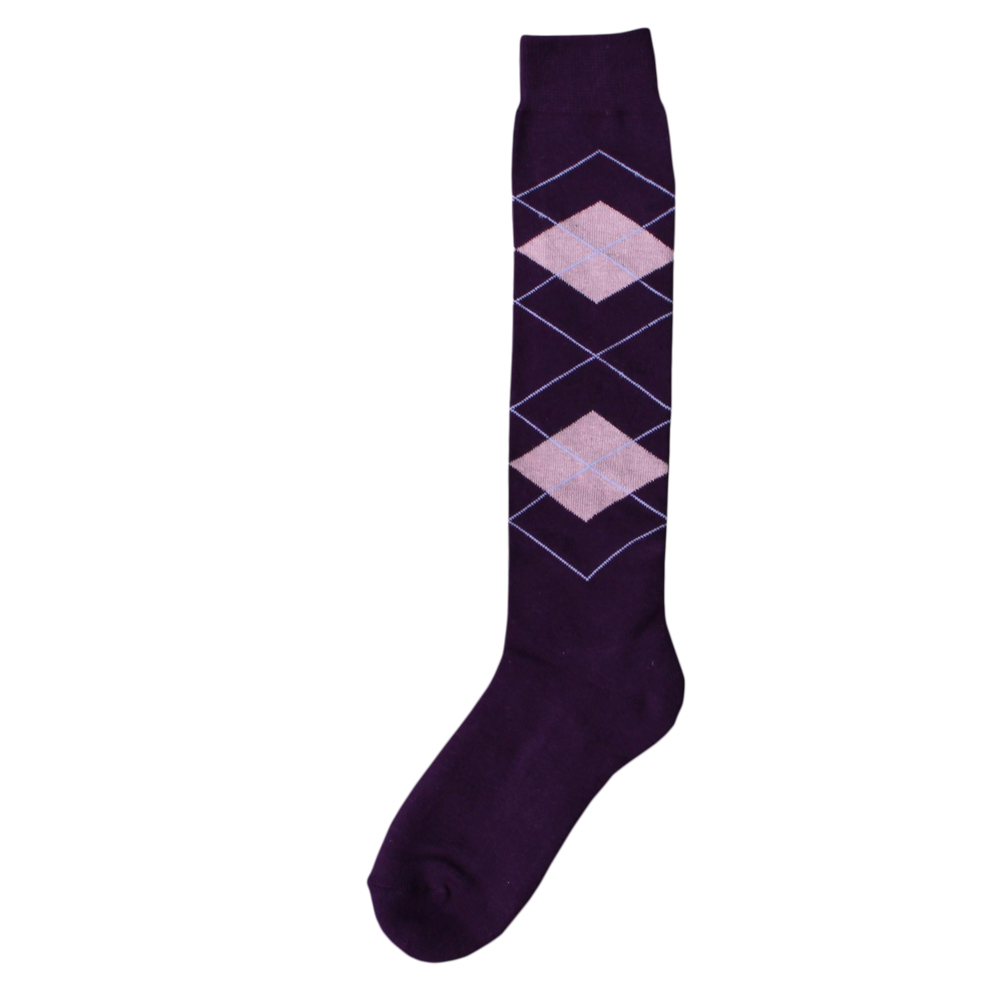 Chaussette d'équitation RE lilas/rose 43-46 - Confort et style pour les cavaliers