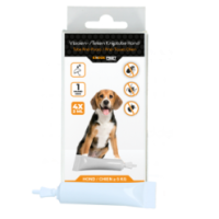 Tube de compression anti-puces/tiques pour chien 5-15kg - Protection efficace!
