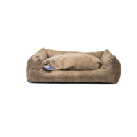 Panier pour chien Let's Sleep: doux rêves avec coussin L Taupe