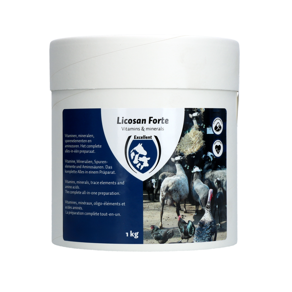 Excellent Licosan Forte (tous les animaux) 1 kg | Professionnel